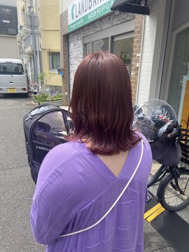 オプティマヘアー(Optima Hair) ふんわりピンクブラウン♪