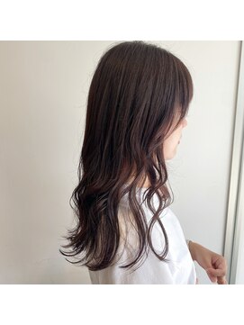 美容室 アイディー i-dee ナチュラルピンクブラウン