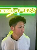 波巻き/マッシュパーマ/ウルフ/ハイライト<理容室>三軒茶屋