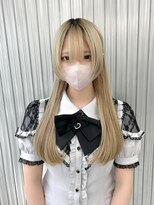 キバ(kva) ▽□□▽姫カット×ロングウルフ