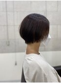 重めショートボブ
