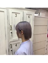 クラン ヘアーアンドスタジオ(CLAN hair & studio)&nbsp;ハイトーンエクステブリーチインナーミルクティーベージュ