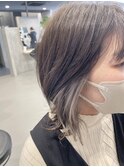 《FRAMEporto外はねミディアム×インナーホワイトベージュ
