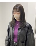 オリーブグレージュ/オリーブグレー/ブリーチなし/レイヤー