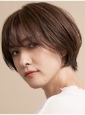 大人の美フォルムショートボブ