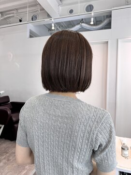 ロカ 表参道(loka) 柔らかベージュ/ボブ[表参道/ブリーチ/ハイライト]Mai