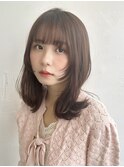 〈藤間〉顔まわりカット/ウルフヘア/韓国ヘア