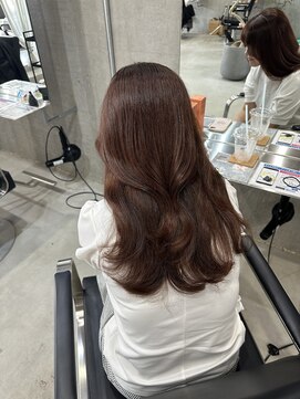 ラック(LUCK) レイヤーぱっつん前髪ステップボーンカットシルキー船橋/韓国