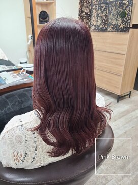 アンクラウド(an cloud) ピンクブラウン/ブリーチなしカラー