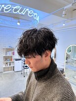 アレアル 広島並木通り店(ALEAR)&nbsp;波巻きパーマ/メンズマッシュ/ツーブロック