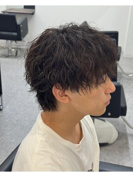 ブライト(BRIGHT) マッシュウルフツイストスパイラルパーマ静岡メンズ