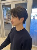 フェザーショート/パーマ/10代20代30代