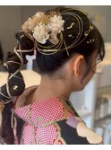 卒業式ヘアセット・袴着付け