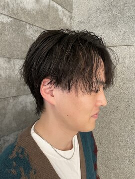 ニアウ 伊勢崎連取店(Niau) メンズマッシュツイストスパイラルパーマメンズパーマ