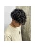 メンズカット+スペインカール or プードルパーマorサーフカール￥9900/眉毛