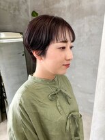 テトヘアー(teto hair) ショートヘア、マッシュショート、丸みショート、グレージュ