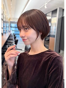 アビー(ABBEY4) ショートカットショートヘアコンパクトショートボブ丸みショート