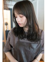 ホーミートウキョウ(HOMIE TOKYO)&nbsp;レイヤーカット/マロンベージュ/ハイライト/ダブルカラー/前髪