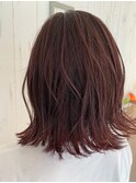 ボブスタイル＋ハイライト