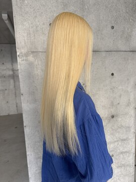 キーチェ 梅田中崎町(keych) ケアブリーチ/ブロンドヘア[中崎町/梅田駅］