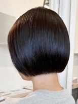エルヘアメゾン(el. hair maison) ミニボブタッセルボブ☆ダークチョコカラー
