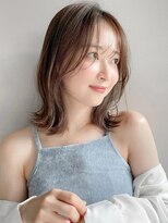 リヤン 表参道(lyann)&nbsp;こなれヘア外ハネボブナチュラルカール大人可愛い#537f1002