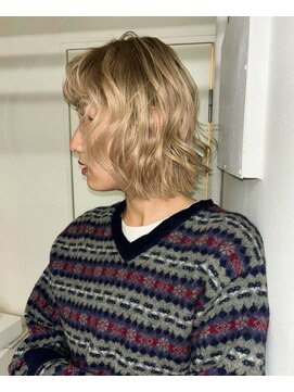 オーパスバイアンブルリュクス 池袋(Opus by ambleluxe) ハイトーン/ケアブリーチ/ミルクティーベージュ