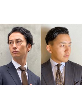 【カット+眉カット+高濃度炭酸泉￥5,720】men's専門店だから！眉毛の手入れも◎【日本橋/小伝馬町/メンズ】