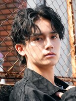 フィフスパーク(fifth PARK) 渋谷フェザーパーマセンターパートニュアンスパーマメンズカット