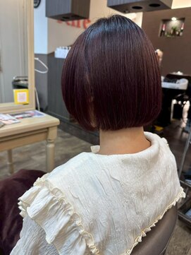 髪質改善/顔周りレイヤーカット/グレージュ[千葉/千葉駅]