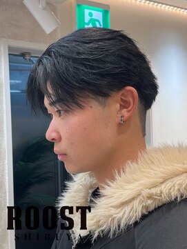 ルースト 渋谷店(ROOST) MEN’S HAIR/曲がる縮毛矯正/フェザーパーマ/渋谷