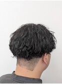 無造作に落ちる2wayパーマ