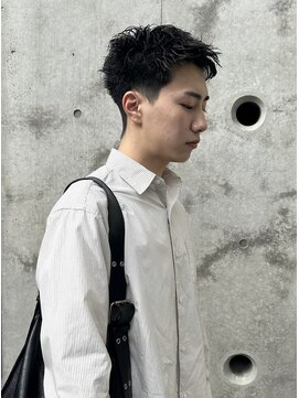 オルカ(ORCA) ルーズショートパーマ　ピンパーマ　メンズショート