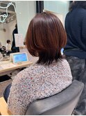  立川／暗めカラー／髪質改善／艶髪／大人可愛い 