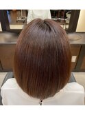 暖色系ボブ