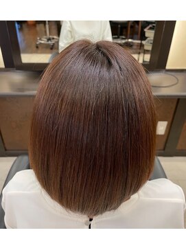 ネクサス ドゥ 四街道店(NEXUS-DO) 暖色系ボブ
