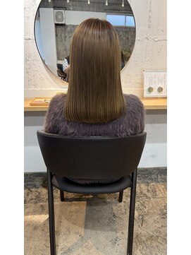 サイ(sai) 【塩崎担当】ブリーチ毛を活かす透明感カラー