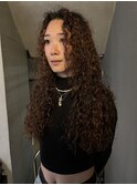ハードパーマ　くるくるパーマ　ロングパーマ　スパイラルパーマ