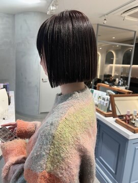 ロンドジェネルーズ 柏(Lond generous) タッセルボブ×縮毛矯正