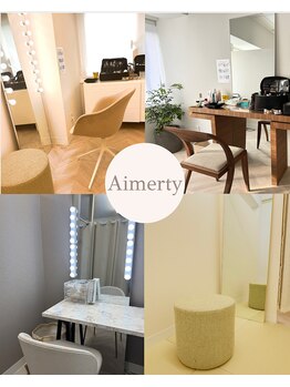 エメティ(Aimerty)の写真/完全個室のヘア＆メイク＆着付サロン♪結婚式/七五三/卒業式/成人式/パーティ/イベント/推し活/新郎新婦