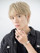 モッズヘア メン 新所沢店(mod's hair men)&nbsp;ハイトーンカラーホワイトブロンドアクティブショートe新所沢