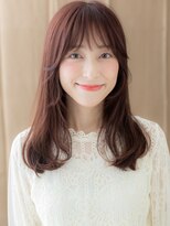 カバーヘア ブリス 戸田公園西口店(COVER HAIR bliss)&nbsp;ピンクミルクティーベージュゆるふわロングX戸田公園30代40代