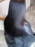 【酸熱ストレート】ツヤツヤ、サラサラ　酸性ストレート　￥16500