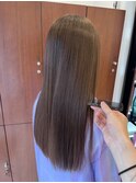 艶感ブラウンストレート