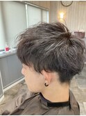 ツーブロ　メンズパーマ