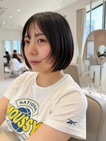 オン キャナルシティ博多前店(on) 【晴音】レイヤーボブ/顔まわりレイヤー/20代