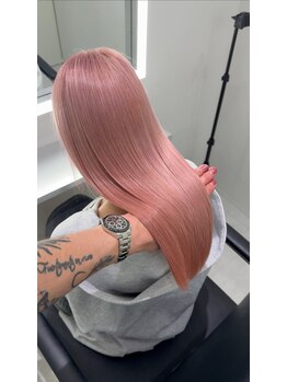 テイス 新宿(TACE)の写真/上品な全頭ブリーチでイメージチェンジ![エクステ/ケアブリーチ/ブリーチ/ダブルカラー/ハイトーン/新宿]