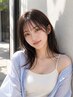 【透明感/髪質改善】 カット+イルミナカラー+選べるオージュアTr ¥11000