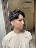 リバースセンターパート/ニュアンスパーマ/ダウンバング/北池袋