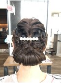 結婚式・お呼ばれ・ヘアセット